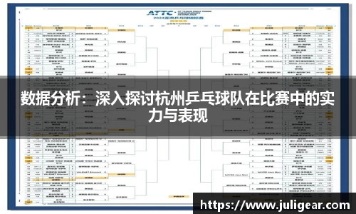 数据分析：深入探讨杭州乒乓球队在比赛中的实力与表现